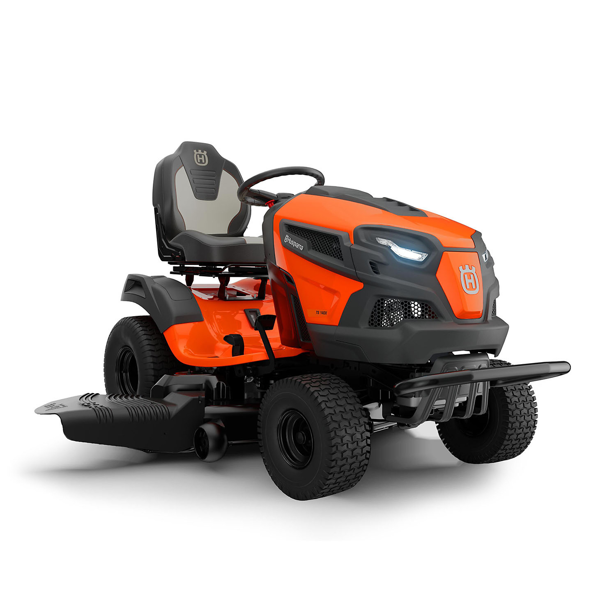 Husqvarna TS 140X Lawn Tractor — 42in. Cutting Deck, V-Twin Engine, Hydrostatic Transmission, 18in. Seat, Model# 970846701